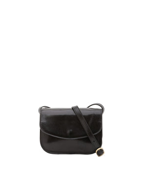 Borsa a tracolla da donna In Vera pelle Made in Italy 22x16x9,5 cm-0