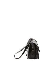 Borsa a tracolla da donna In Vera pelle Made in Italy 22x16x9,5 cm-2