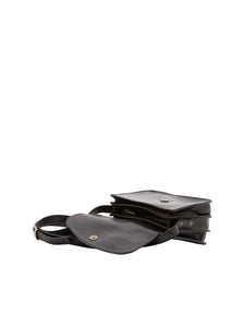 Borsa a tracolla da donna In Vera pelle Made in Italy 22x16x9,5 cm-4