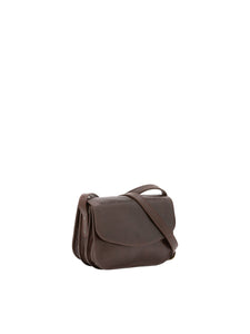 Borsa a tracolla da donna In Vera pelle Made in Italy 22x16x9,5 cm-1