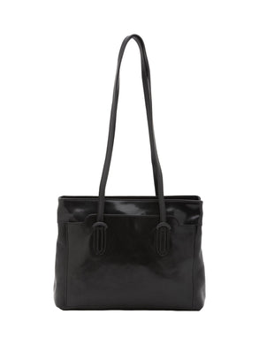 Borsa a spalla da donna In Vera pelle Made in Italy 35x26x12 cm-0