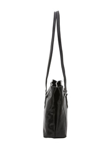 Borsa a spalla da donna In Vera pelle Made in Italy 35x26x12 cm-2