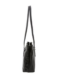 Borsa a spalla da donna In Vera pelle Made in Italy 35x26x12 cm-2