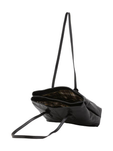Borsa a spalla da donna In Vera pelle Made in Italy 35x26x12 cm-4