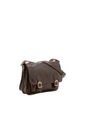 Borsa a tracolla da donna In Vera pelle Made in Italy 27,5x22x12 cm-1