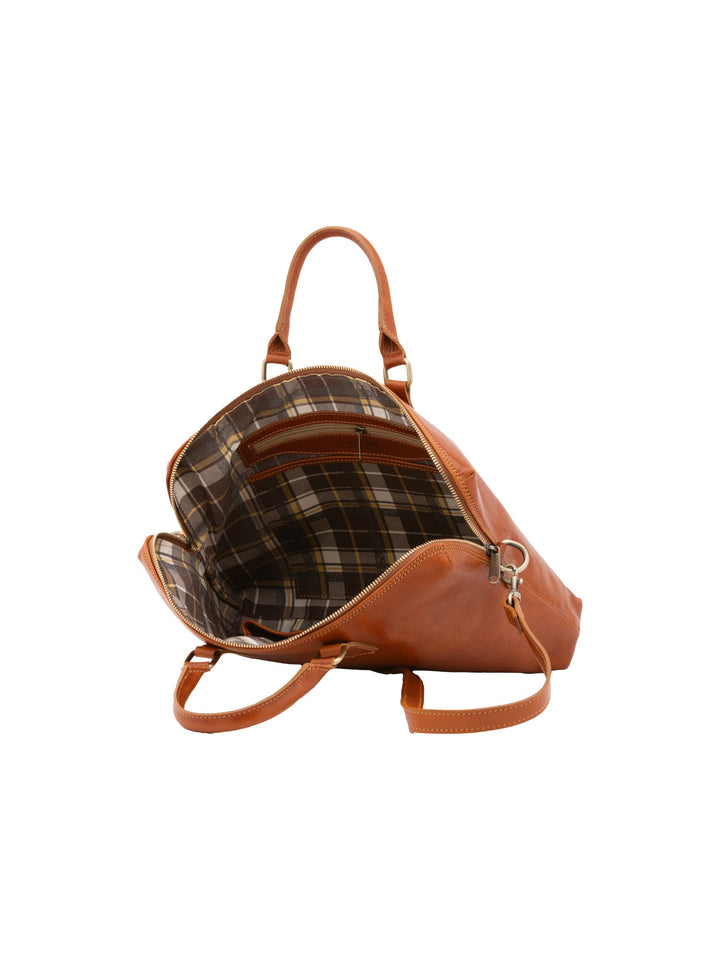 Borsa da lavoro da uomo In Vera pelle Made in Italy 37x27x6 cm-4