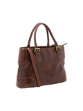 Borsa a tracolla da donna In Vera pelle Made in Italy 28x43x16 cm-1