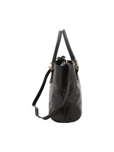 Borsa a tracolla da donna In Vera pelle Made in Italy 28x43x16 cm-2