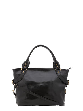 Borsa a mano da donna In Vera pelle Made in Italy 43x28x12 cm-0