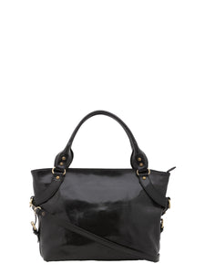 Borsa a mano da donna In Vera pelle Made in Italy 43x28x12 cm-0