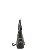 Borsa a mano da donna In Vera pelle Made in Italy 43x28x12 cm-2