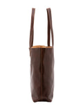 Borsa a spalla da donna In Vera pelle Made in Italy 35x45x11 cm-2