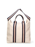 Borsa a mano convertibile in zaino da donna In Vera pelle Made in Italy 43x38x12 cm-4