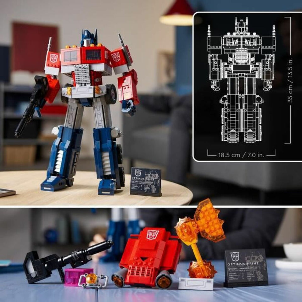Construction set   Lego  Icons 10302 Optimus Prime Transformers-3
