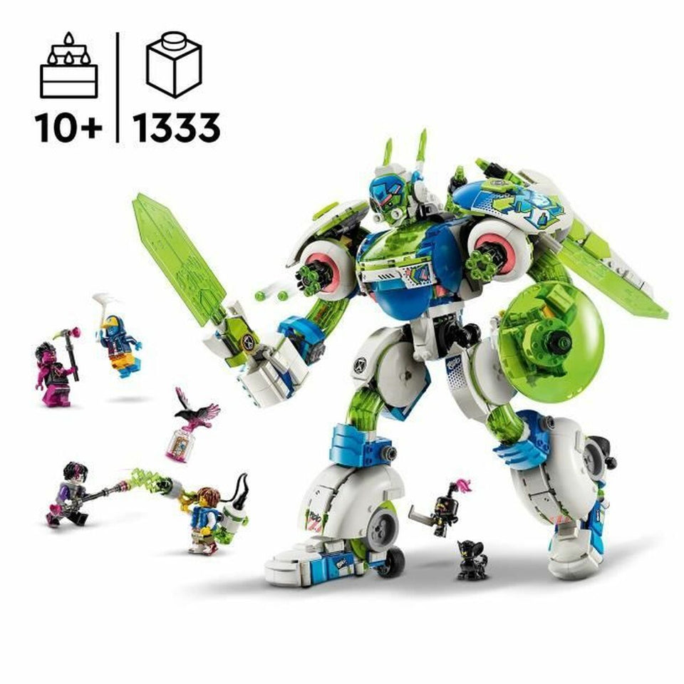 Construction set Lego DREAMZzz 71485 Mateo and Z-Blob, the Robot Knight 1333 Pieces-4