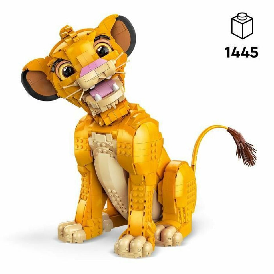 Construction set Lego Disney Classic 43247 Simba, the Young Lion King Multicolour 1445 Pieces-5