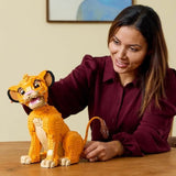 Construction set Lego Disney Classic 43247 Simba, the Young Lion King Multicolour 1445 Pieces-2