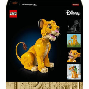 Construction set Lego Disney Classic 43247 Simba, the Young Lion King Multicolour 1445 Pieces-1