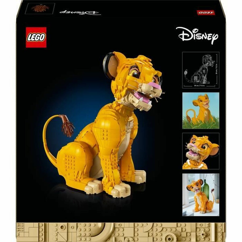 Construction set Lego Disney Classic 43247 Simba, the Young Lion King Multicolour 1445 Pieces-1