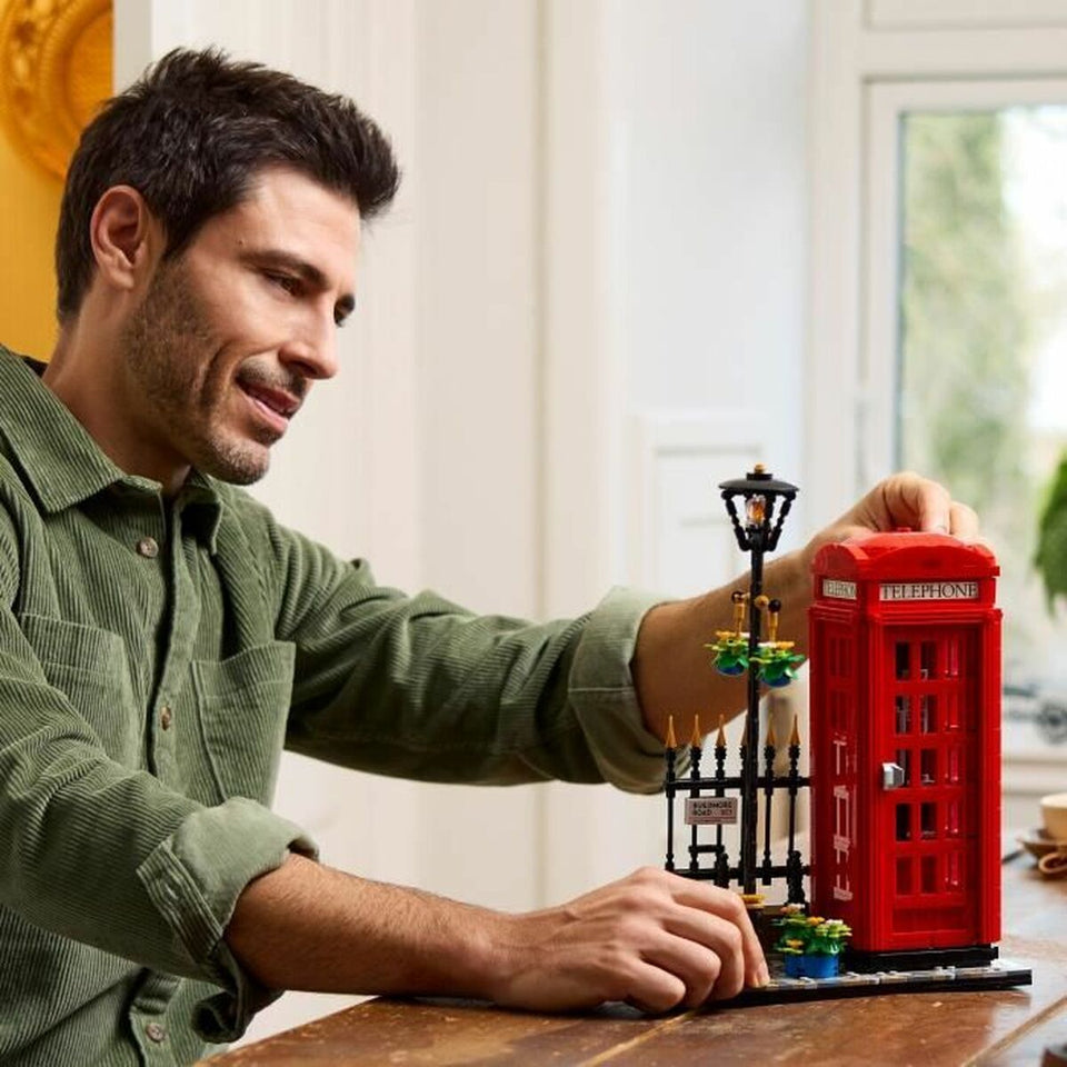 Construction set Lego 21347 London Telephone Booth 1460 Pieces-2