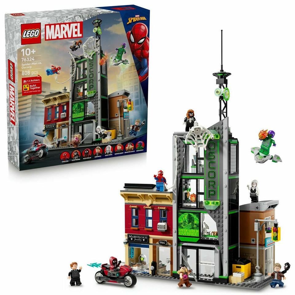 Construction set Lego 76324 Spider-Man VS Oscorp 808 Pieces-8