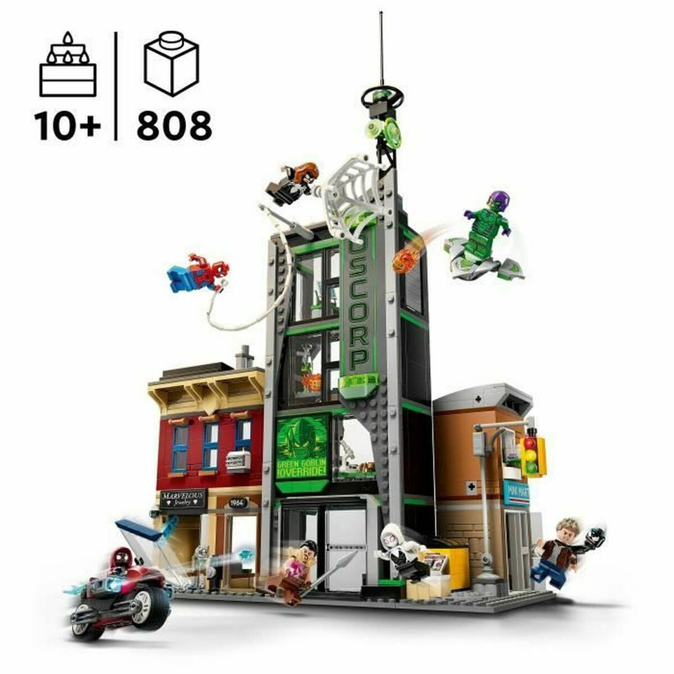 Construction set Lego 76324 Spider-Man VS Oscorp 808 Pieces-5