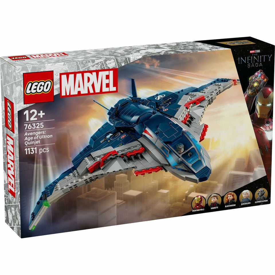 Construction set Lego 76325 Age of Ultron Quinjet 1131 Pieces-6