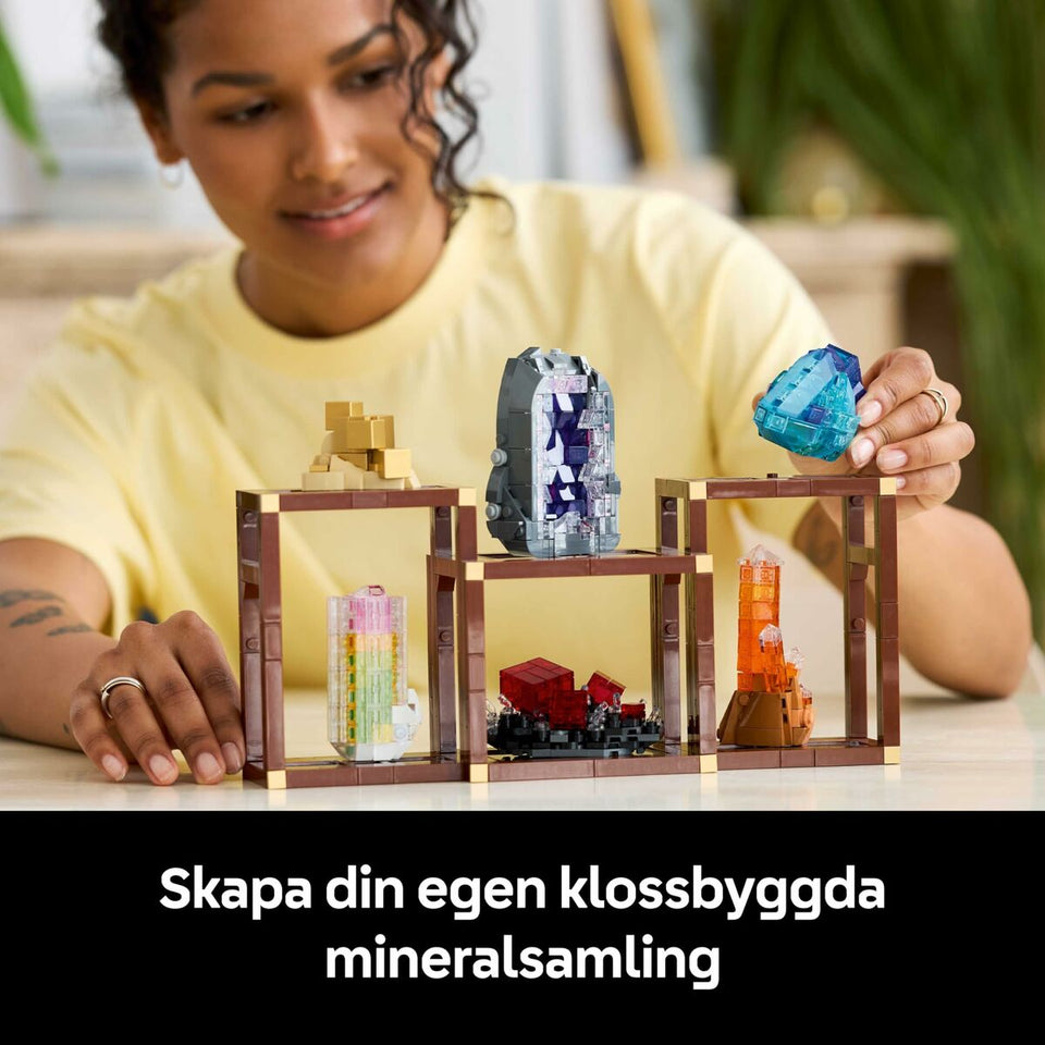 Building Blocks Game Lego Mineral 21362 880  Pieces-13