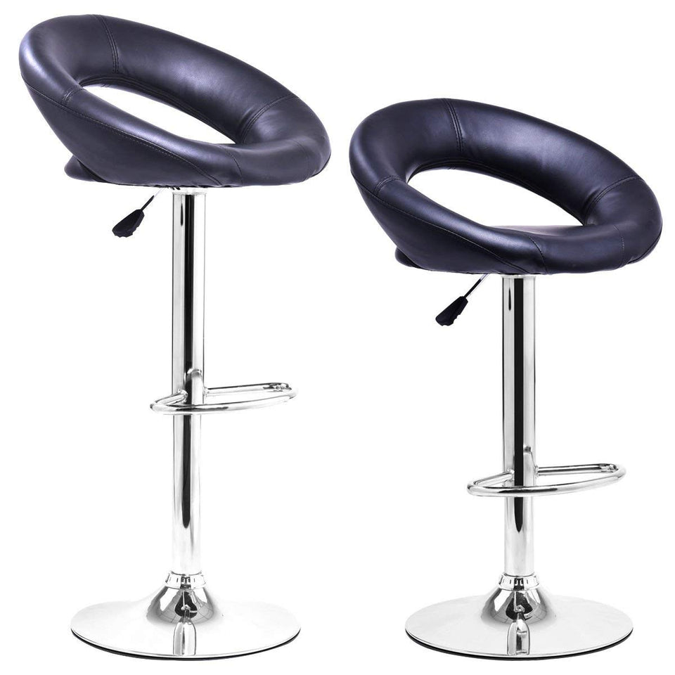 2 barstools, available in black-0