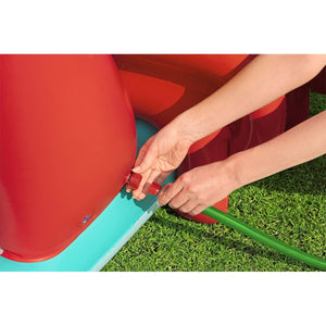 Children's pool Bestway 221 x 193 x 117 cm Playground-17