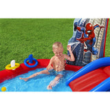 Children's pool Bestway Spiderman 211 x 206 x 127 cm Playground-5