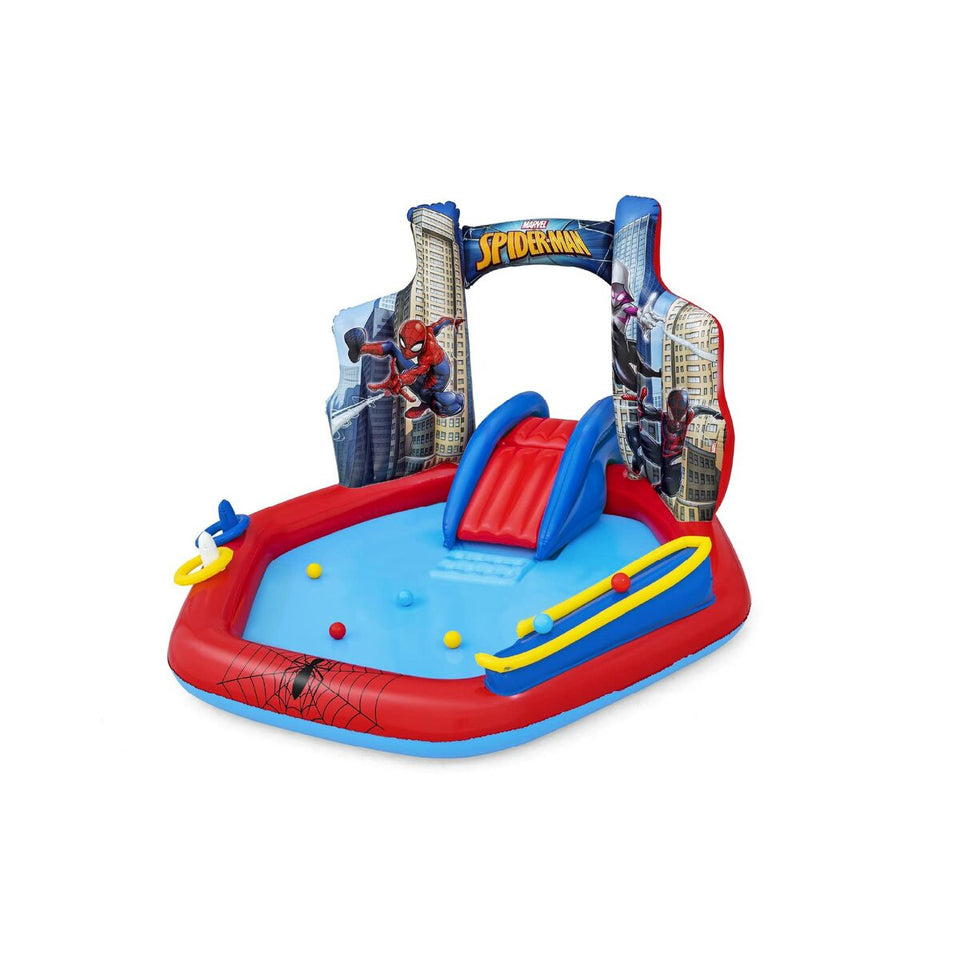 Children's pool Bestway Spiderman 211 x 206 x 127 cm Playground-16