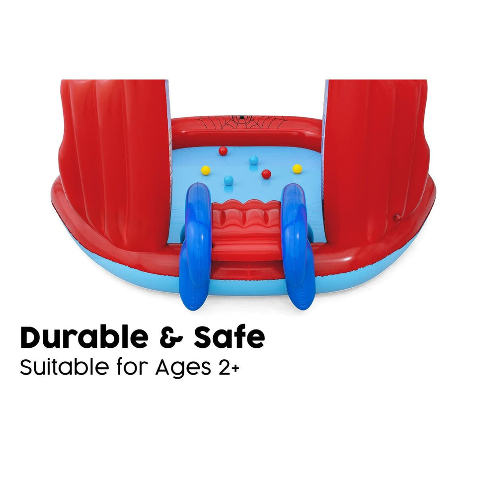 Children's pool Bestway Spiderman 211 x 206 x 127 cm Playground-8