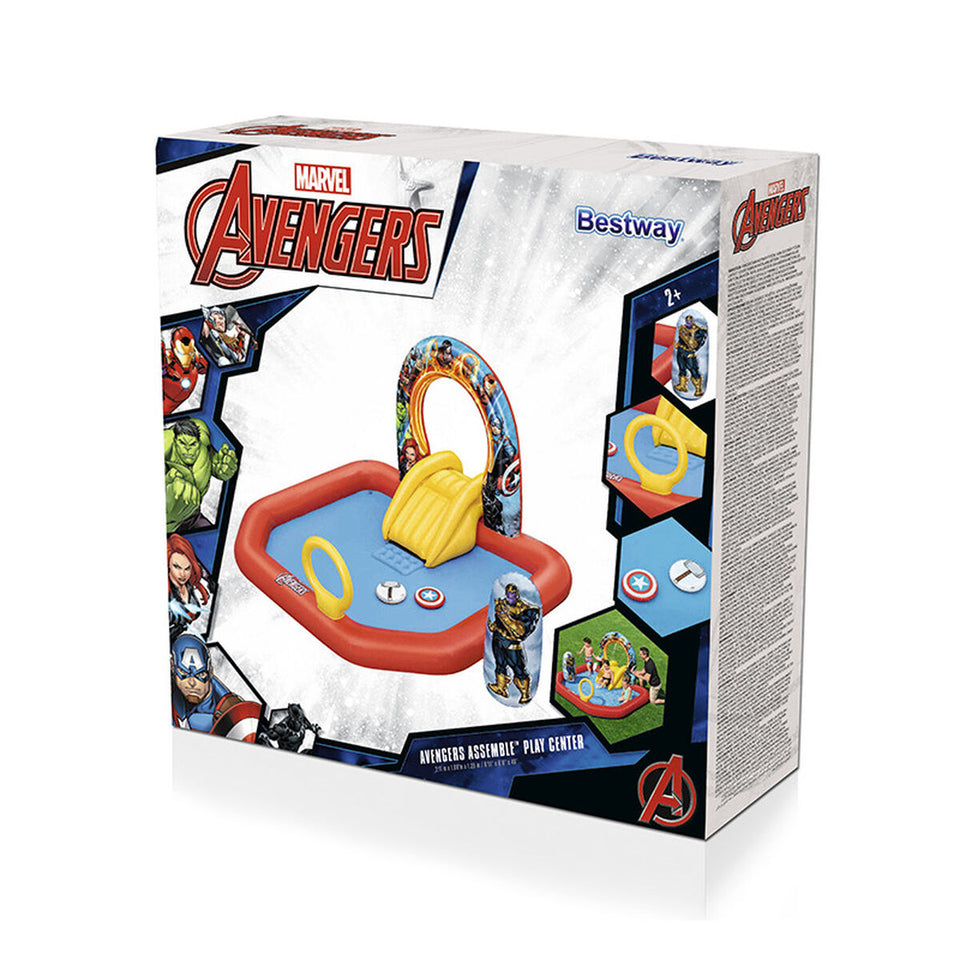 Children's pool Bestway The Avengers 211 x 198 x 125 cm Playground-22