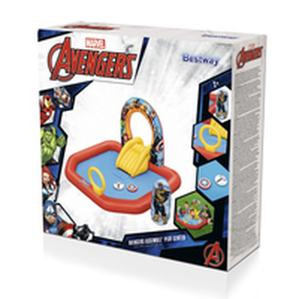 Children's pool Bestway The Avengers 211 x 198 x 125 cm Playground-14