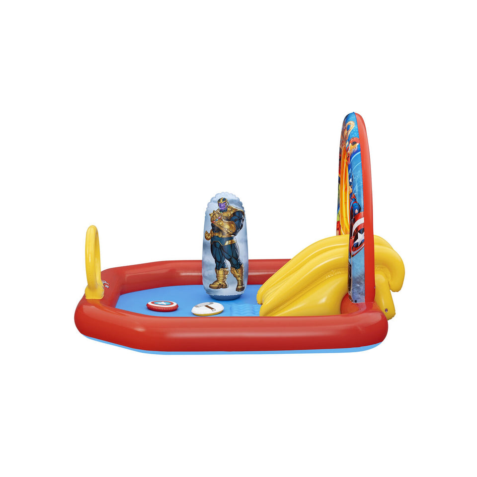 Children's pool Bestway The Avengers 211 x 198 x 125 cm Playground-8