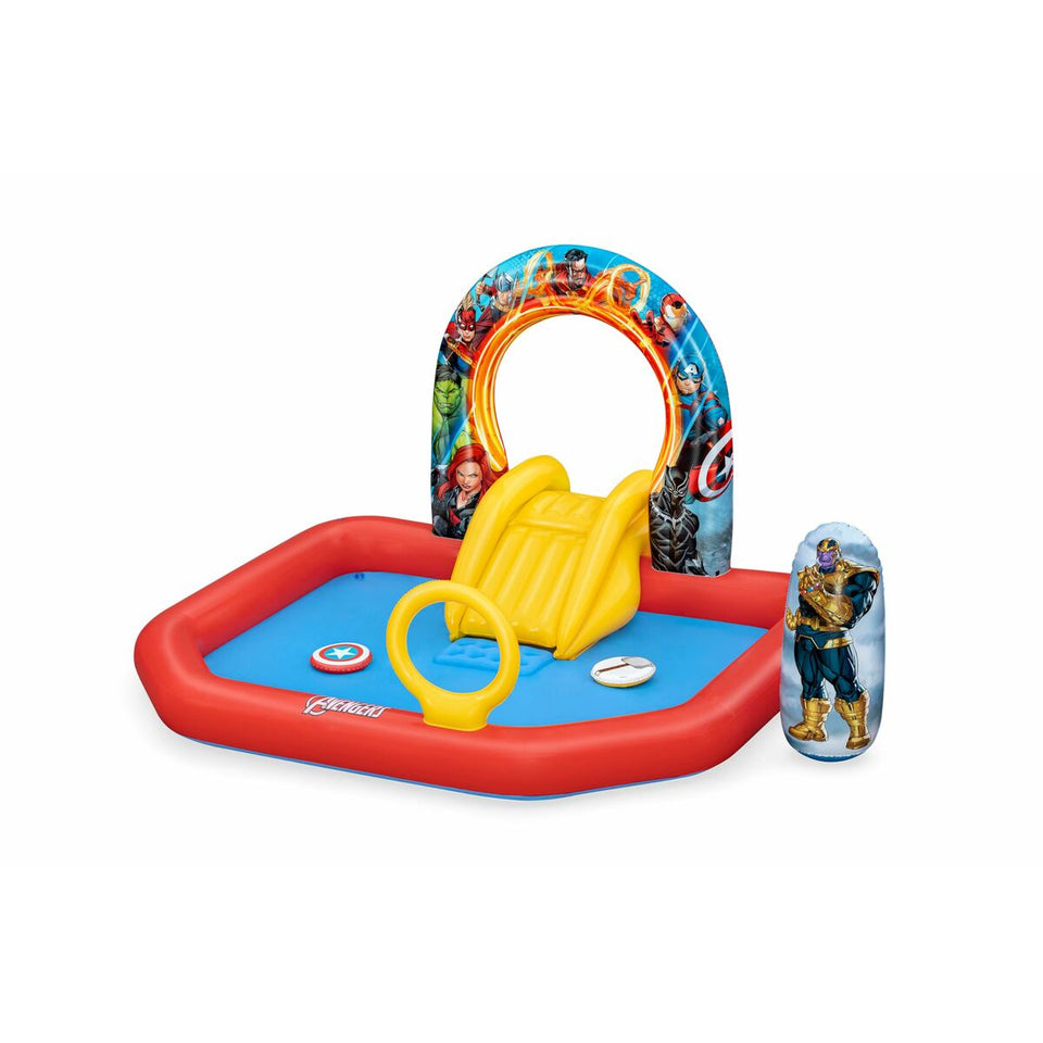 Children's pool Bestway The Avengers 211 x 198 x 125 cm Playground-15
