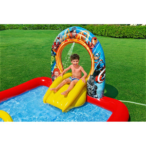 Children's pool Bestway The Avengers 211 x 198 x 125 cm Playground-3