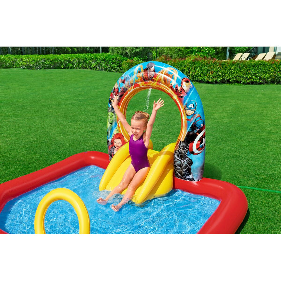 Children's pool Bestway The Avengers 211 x 198 x 125 cm Playground-1