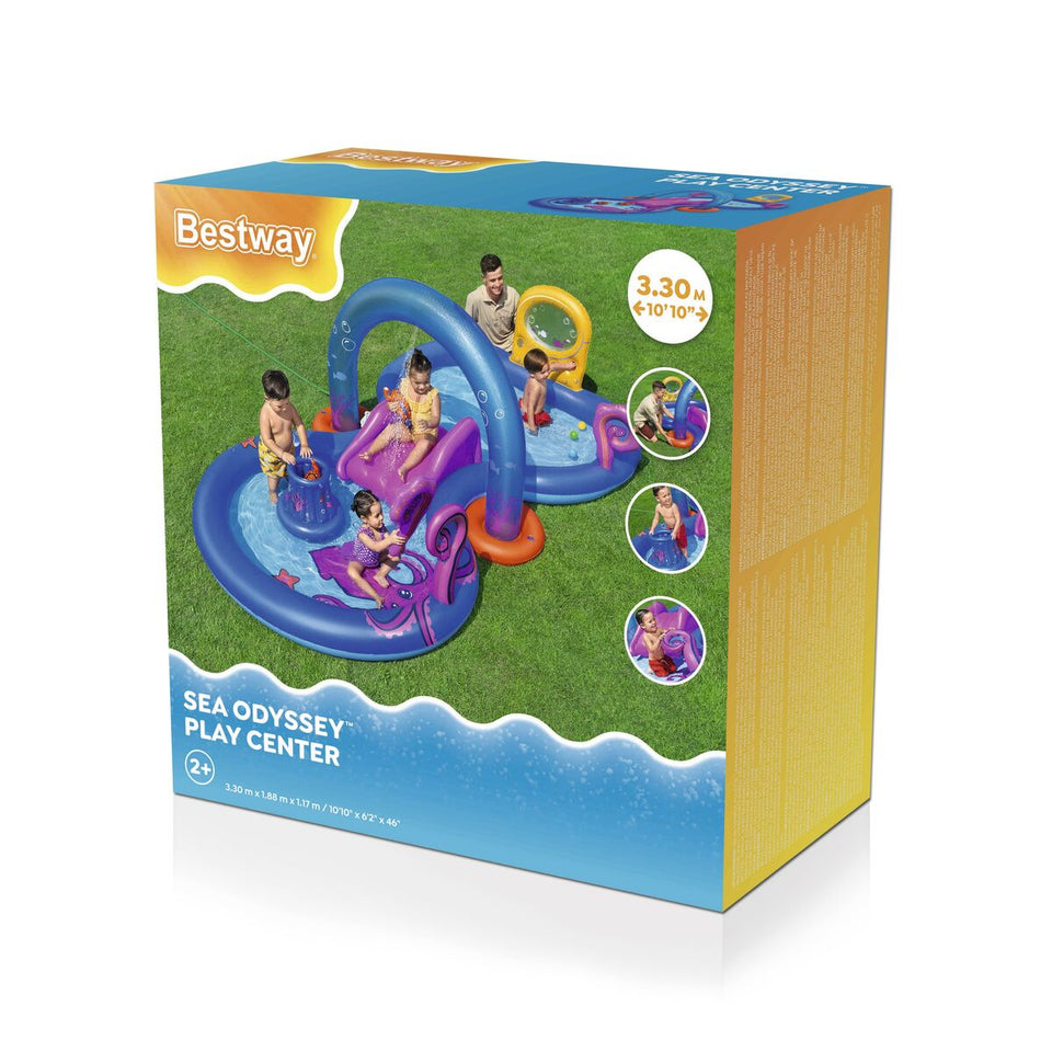 Bestway Inflatable Pool Adventure Play Park 330x188x117 cm +2 Years Garden 53167-1