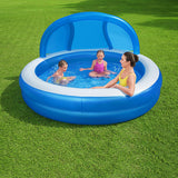 Inflatable Paddling Pool for Children Bestway Multicolour 241 x 241 x 140 cm-21