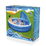 Inflatable Paddling Pool for Children Bestway Multicolour 241 x 241 x 140 cm-16