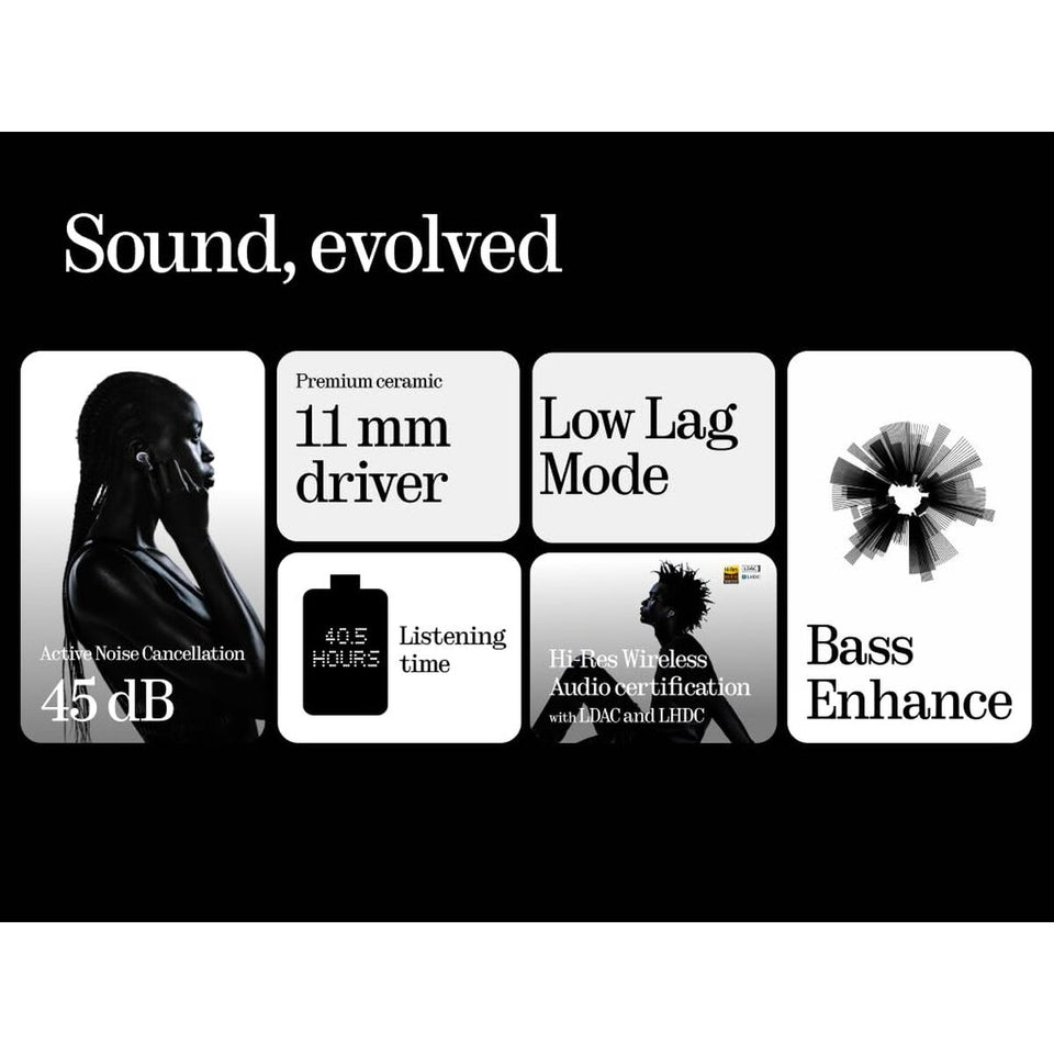 Headphones with Microphone Nothing A10600061 Black-17