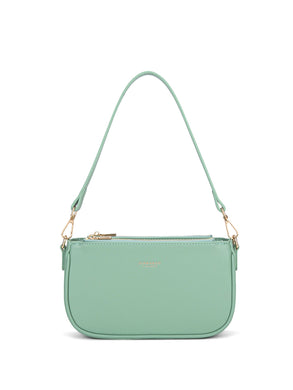 Borsa a spalla da donna Pelle vegana Prodotto Vegano 24x14x5,5 cm-0