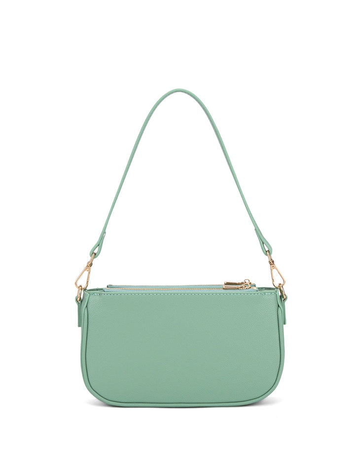 Borsa a spalla da donna Pelle vegana Prodotto Vegano 24x14x5,5 cm-3