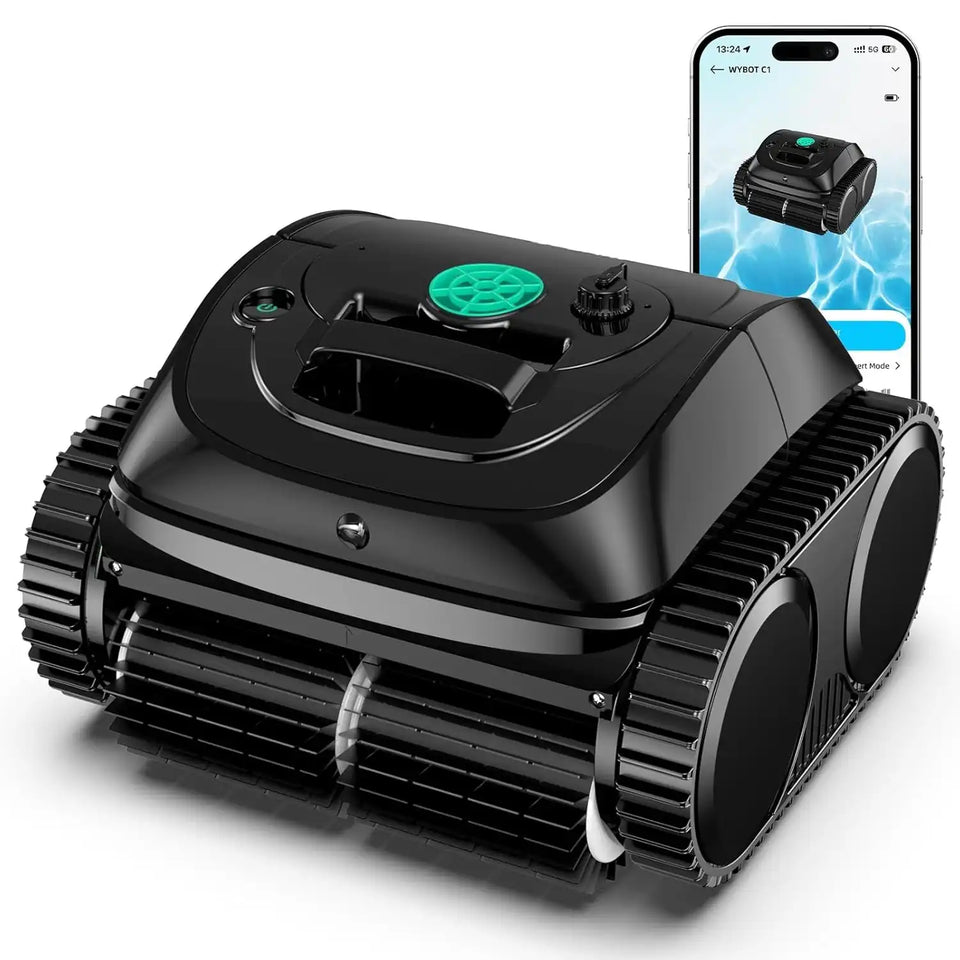 WYBOT C1 Robotic Pool Cleaner Vacuum with APP [Upgraded Design]-6