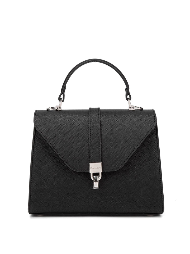 Borsa a mano da donna ecopelle Prodotto Vegano 24x19x10,5 cm-0