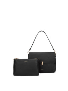 Borsa a spalla da donna Pelle vegana Prodotto Vegano 24,5x22,5x7 cm-4