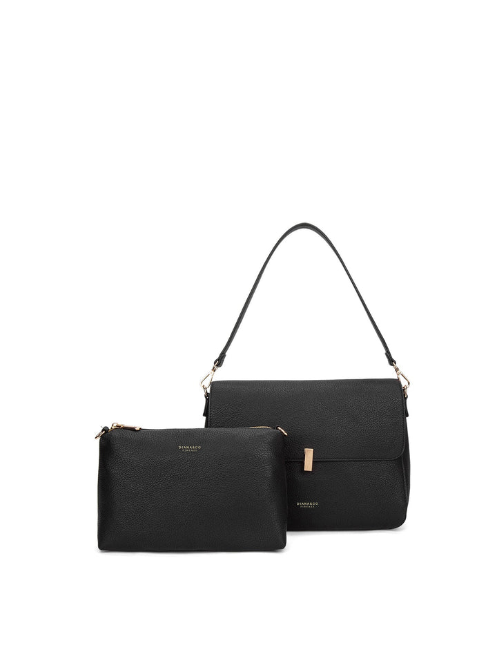 Borsa a spalla da donna Pelle vegana Prodotto Vegano 24,5x22,5x7 cm-4
