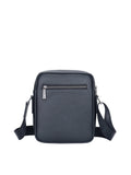Borsa a tracolla da uomo In Vera pelle Made in Italy 20x25x8 cm-1